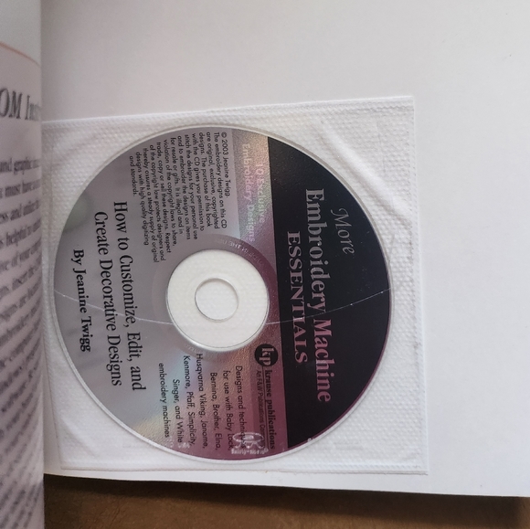 Jeanie Twigg CD More Embroidery Machine Essentials - Picture 2 of 12